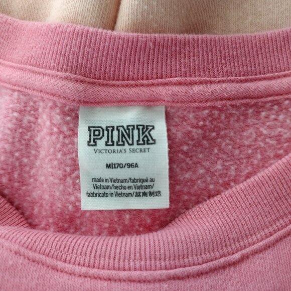 Victoria Secret PINK Ombre Pullover Oversized Fit Scoop Neck Sweater M - Picture 9 of 11